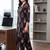women ethnic motifs printed regular cotton kurta with trousers