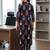 women ethnic motifs printed regular cotton kurta with trousers
