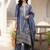 women regular liva kurta with trousers & with dupatta