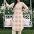 women ethnic motifs printed regular cotton kurta with trousers