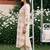 women ethnic motifs printed regular cotton kurta with trousers