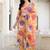 women floral printed regular kurta with trousers & with dupatta