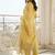 women ethnic motifs embroidered regular thread work kurta with trousers & dupatta