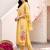 women floral embroidered regular thread work liva kurta with trousers & with dupatta