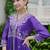 women ethnic motifs embroidered angrakha thread work kurta with palazzos