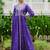 women ethnic motifs embroidered angrakha thread work kurta with palazzos