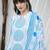 women printed regular cotton kurta with trousers & with dupatta
