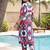 women printed regular kurta with trousers