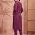 women ethnic motifs embroidered regular thread work cotton kurta with trousers