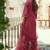 women floral embroidered regular thread work kurta with trousers & with dupatta