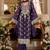 women ethnic motifs regular thread work kurta with trousers & dupatta
