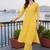 women printed regular cotton kurta with palazzos