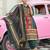 women ethnic motifs printed regular cotton kurta with trousers & with dupatta