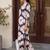 women floral printed regular kurta with trousers