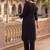 women ethnic motifs embroidered regular thread work cotton kurta with trousers