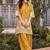 women ethnic motifs embroidered regular thread work kurta with patiala & with dupatta