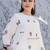 women floral printed regular cotton kurta with trousers