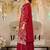 women ethnic motifs embroidered regular kurta with sharara & with dupatta