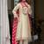 women ethnic motifs embroidered regular kurta with palazzos & with dupatta
