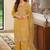 women ethnic motifs embroidered regular sequinned kurta with patiala & with dupatta