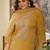 women ethnic motifs embroidered regular sequinned kurta with patiala & with dupatta