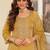 women ethnic motifs embroidered regular sequinned kurta with patiala & with dupatta