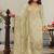 women ethnic motifs embroidered regular mirror work kurta with salwar & with dupatta