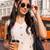 women ethnic motifs printed regular cotton kurta with trousers