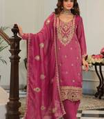 women ethnic motifs embroidered regular gotta patti kurta with patiala & with dupatta