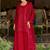 women ethnic motifs embroidered regular sequinned kurta with palazzos & with dupatta