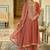 women ethnic motifs embroidered regular sequinned kurta with palazzos & with dupatta