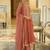 women ethnic motifs embroidered regular sequinned kurta with palazzos & with dupatta