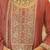 women ethnic motifs embroidered regular sequinned kurta with palazzos & with dupatta