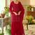 women ethnic motifs embroidered regular sequinned kurta with patiala & with dupatta
