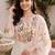 women ethnic motifs embroidered regular thread work liva kurta with trousers & with dupatta