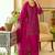 women ethnic motifs embroidered regular sequinned kurta with patiala & with dupatta