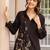 women ethnic motifs embroidered regular thread work kurta with trousers