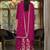 women ethnic motifs embroidered regular mirror work kurta with sharara & with dupatta