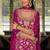 women ethnic motifs embroidered regular mirror work kurta with sharara & with dupatta
