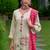 women floral embroidered regular thread work kurta with trousers & with dupatta