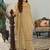 women ethnic motifs embroidered regular sequinned kurta with palazzos & with dupatta