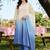 women ethnic motifs embroidered empire thread work cotton kurta with trousers & with dupatta