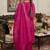 women embroidered regular thread work kurta with trousers & with dupatta