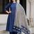 women ethnic motifs regular kurta with trousers & with dupatta