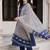 women ethnic motifs regular kurta with trousers & with dupatta