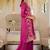 women ethnic motifs embroidered regular thread work kurta with palazzos & with dupatta