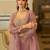 women ethnic motifs embroidered regular kurta with palazzos & with dupatta