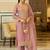 women ethnic motifs embroidered regular kurta with palazzos & with dupatta
