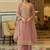 women ethnic motifs embroidered regular kurta with palazzos & with dupatta