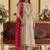 women ethnic motifs embroidered regular beads and stones kurta with trousers & with dupatta